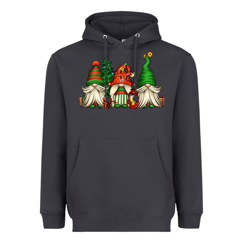 Christmas Gnomes Heavyweight Hoodie by Jasminsmagicworld | Teevron