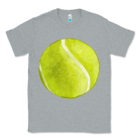 Heather Grey tennis ball fa element 2 Classic Tee - FaDigitalArtStudio