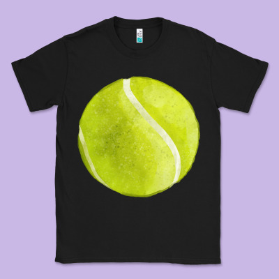Tennis Ball Fa Element 2 Classic Tee Designed By Fadigitalartstudio