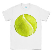 White tennis ball fa element 2 Classic Tee - FaDigitalArtStudio
