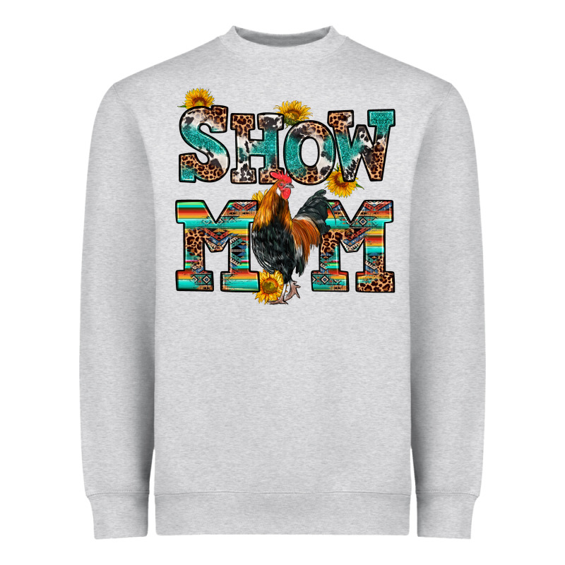 Show Mom Rooster Heavyweight Sweatshirt by RanaPortraitStore | Teevron
