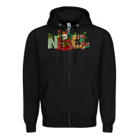 Black noel Zipper Hoodie - BundleAndBundleShop