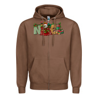 Chestnut noel Zipper Hoodie - BundleAndBundleShop