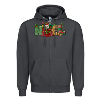 Smoke noel Zipper Hoodie - BundleAndBundleShop