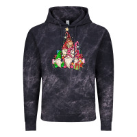 Cloud Black christmas tree Vintage Hoodie - MaliasSmallBusiness