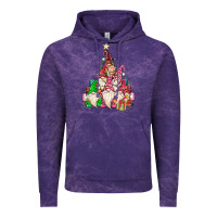 Cloud Purple christmas tree Vintage Hoodie - MaliasSmallBusiness