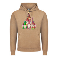Vintage Coffee christmas tree Vintage Hoodie - MaliasSmallBusiness