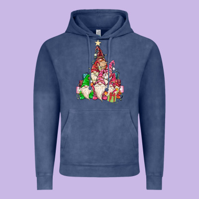 Vintage Hoodie christmas tree