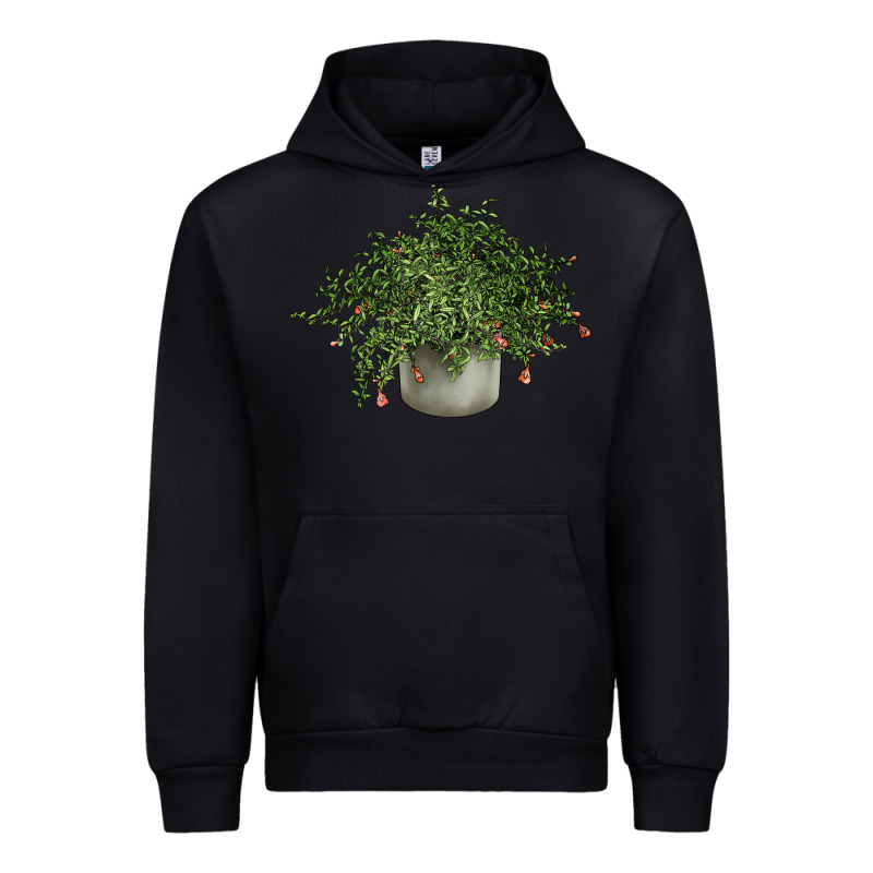 Dwarf Pomegranate Tree Illustrations Urban Hoodie by LillyAllenDesigns | Teevron