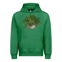 Emerald Dwarf Pomegranate Tree Illustrations Urban Hoodie - LillyAllenDesigns