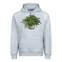 Heather Grey Dwarf Pomegranate Tree Illustrations Urban Hoodie - LillyAllenDesigns