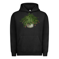 Pigment Black Dwarf Pomegranate Tree Illustrations Urban Hoodie - LillyAllenDesigns