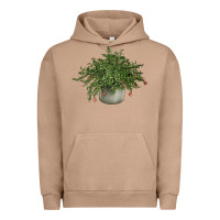 Pigment Burro Dwarf Pomegranate Tree Illustrations Urban Hoodie - LillyAllenDesigns