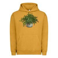 Pigment Peanut Butter Dwarf Pomegranate Tree Illustrations Urban Hoodie - LillyAllenDesigns