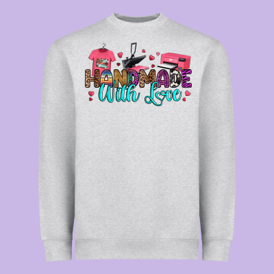 Heavyweight Sweatshirt handmade with love
