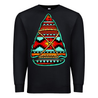 Black aztec arrowhead Premium Sweatshirt - Jasminsmagicworld