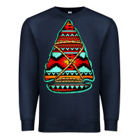 Navy aztec arrowhead Premium Sweatshirt - Jasminsmagicworld