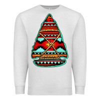 Oatmeal Heather aztec arrowhead Premium Sweatshirt - Jasminsmagicworld