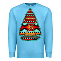 Ocean Blue aztec arrowhead Premium Sweatshirt - Jasminsmagicworld