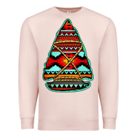 Pale Pink aztec arrowhead Premium Sweatshirt - Jasminsmagicworld