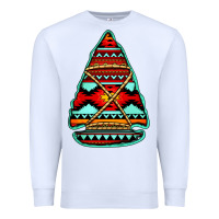 White aztec arrowhead Premium Sweatshirt - Jasminsmagicworld
