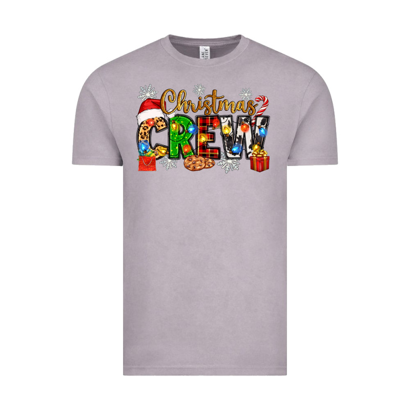 Christmas Crew Vintage Tee by Zillion Design Studio | Teevron
