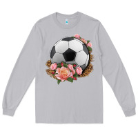 Moon Dust western soccer with roses Long Sleeve Tee - HRA Design Shop