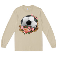 Mushroom western soccer with roses Long Sleeve Tee - HRA Design Shop