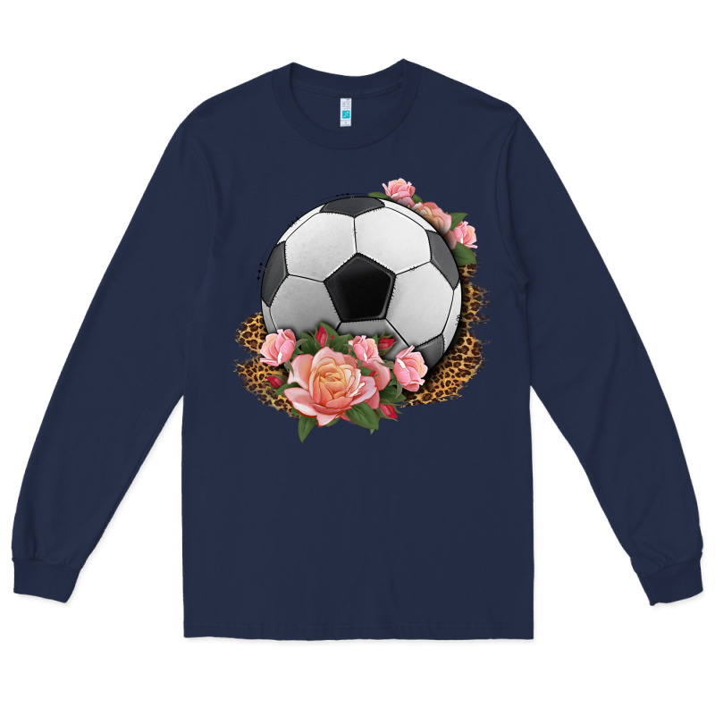 Western Soccer With Roses Long Sleeve Tee by HRA Design Shop | Teevron