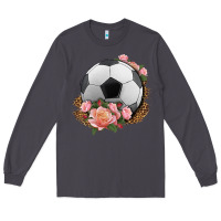 Smoke western soccer with roses Long Sleeve Tee - HRA Design Shop
