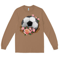 Toasted Coconut western soccer with roses Long Sleeve Tee - HRA Design Shop