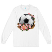 White western soccer with roses Long Sleeve Tee - HRA Design Shop