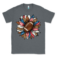 Charcoal Heather american football sunflower Classic Tee - HRA Design Shop