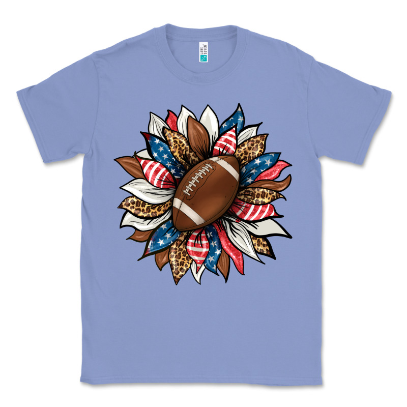 American Football Sunflower Classic Tee by HRA Design Shop | Teevron