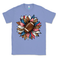 Colony Blue american football sunflower Classic Tee - HRA Design Shop