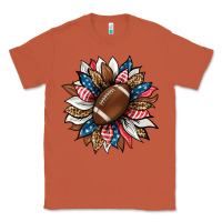 Copper american football sunflower Classic Tee - HRA Design Shop