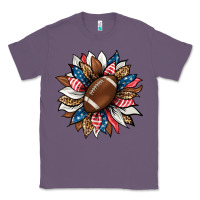 Lavender american football sunflower Classic Tee - HRA Design Shop