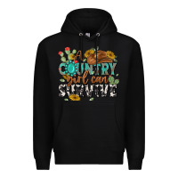 Black a country girl can survive Premium Hoodie - MaliasSmallBusiness