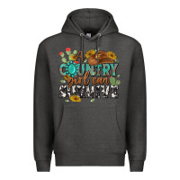 Charcoal Heather a country girl can survive Premium Hoodie - MaliasSmallBusiness