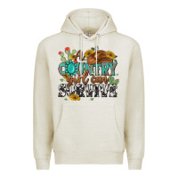 Oatmeal Heather a country girl can survive Premium Hoodie - MaliasSmallBusiness