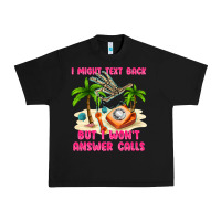 Black i might text back Urban Heavy Tee - texasbilliewilder