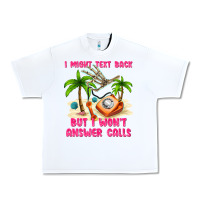 White i might text back Urban Heavy Tee - texasbilliewilder
