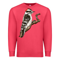 Cardinal Downy Woodpecker Premium Sweatshirt - LillyAllenDesigns