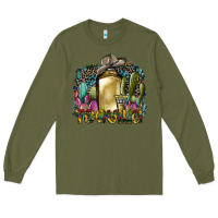 Army Green tequila Long Sleeve Tee - SublimationCraftShop