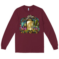 Burgundy tequila Long Sleeve Tee - SublimationCraftShop
