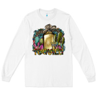 White tequila Long Sleeve Tee - SublimationCraftShop