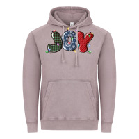 Vintage Zinc joy christmas lights Vintage Hoodie - MaliasSmallBusiness