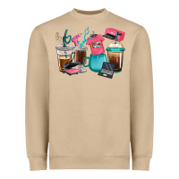 Mushroom crafting coffee cups Heavyweight Sweatshirt - RanaPortraitStore