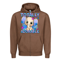 Chestnut totally adorable elephant boy Zipper Hoodie - AdoDesignShop