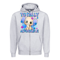 Heather Grey totally adorable elephant boy Zipper Hoodie - AdoDesignShop